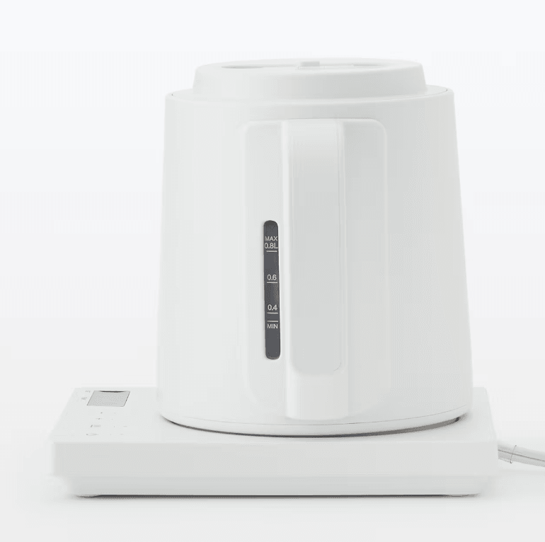 MUJI 無印良品 電熱水壺 附控溫功能 0.8L MJ-KEC08