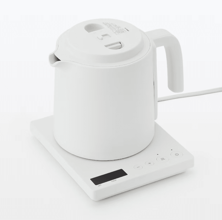MUJI 無印良品 電熱水壺 附控溫功能 0.8L MJ-KEC08