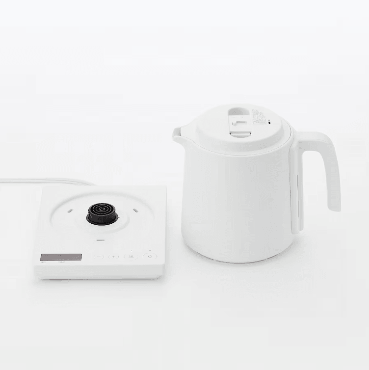 MUJI 無印良品 電熱水壺 附控溫功能 0.8L MJ-KEC08