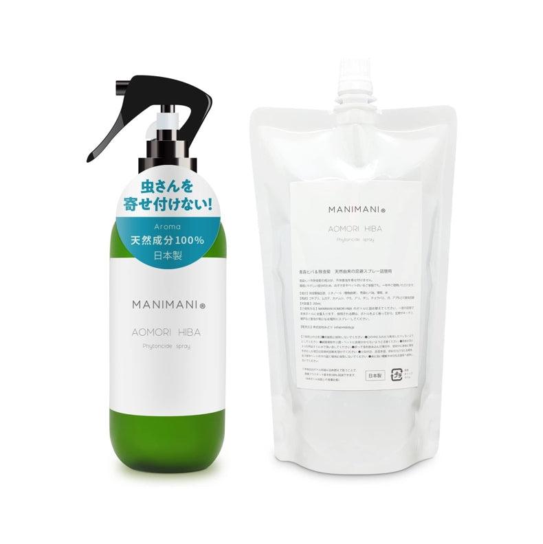 MANIMANI 青森Hiba 天然驅蟲噴霧 清爽森林香型 300ml 噴霧