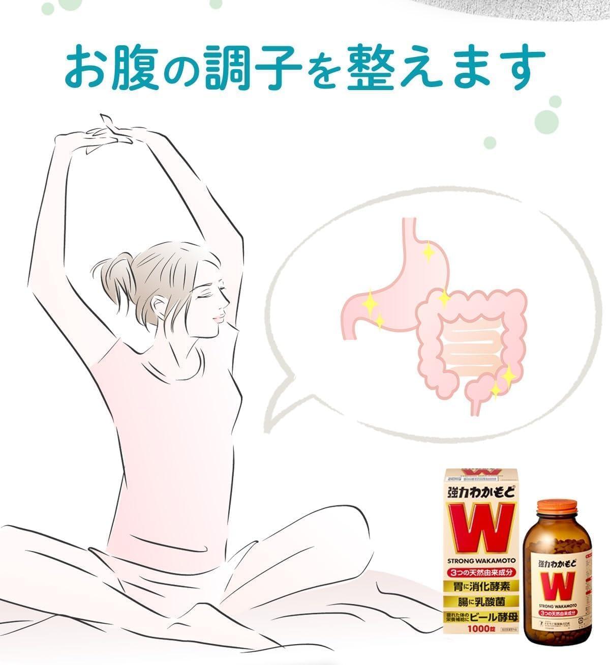 【WAKAMOTO】若元錠 強力益生菌 乳酸菌 腸胃片