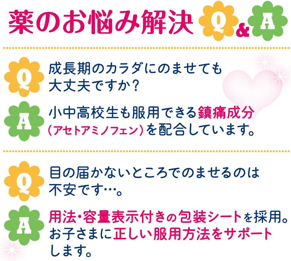 獅王 Lion Bufferin Luna J 小中高學生生理痛頭痛止痛片 12錠 指定第2類医薬品