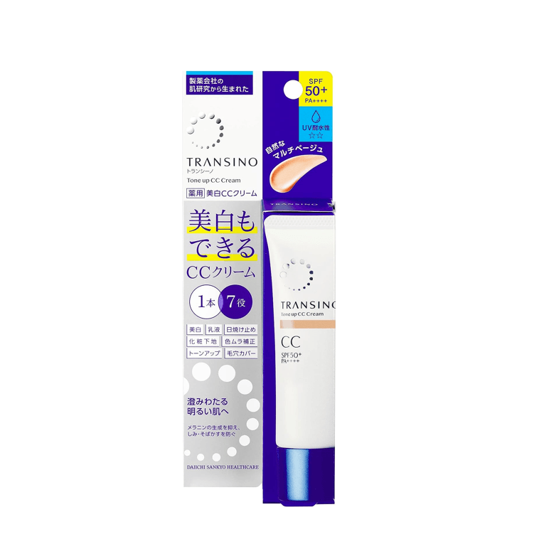 TRANSINO 第一三共 薬用净白乳液防曬CC霜 SPF50+PA++++ 30g