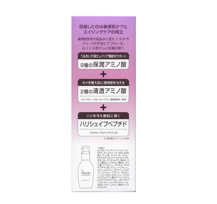 MINON 氨基酸保濕抗老化妆水150ml【敏感肌】