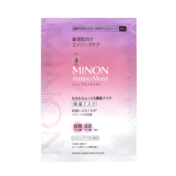MINON 氨基酸保濕抗老面膜 4枚