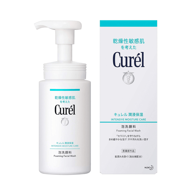 Curel 珂潤浸潤保濕泡沫洗面乳 150mL