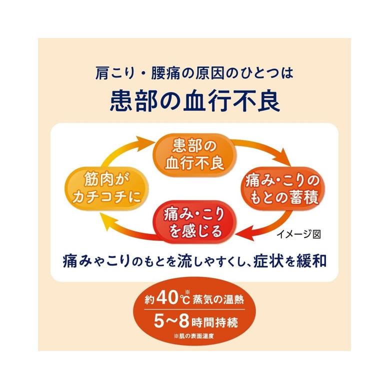 KAO 花王 蒸汽肩頸貼 16枚