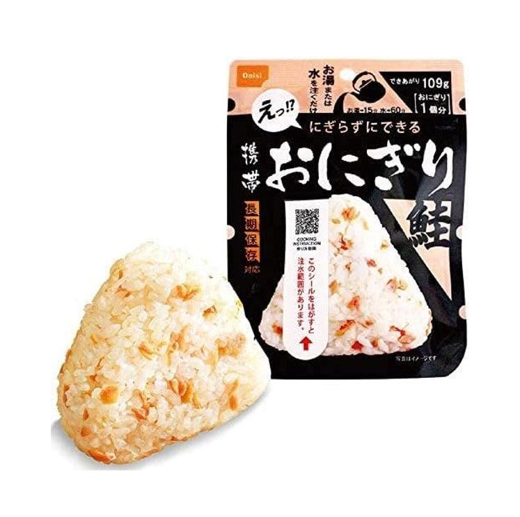 Onisi 尾西食品 飯糰 4種口味×2(5年保存期)防災食品 避難