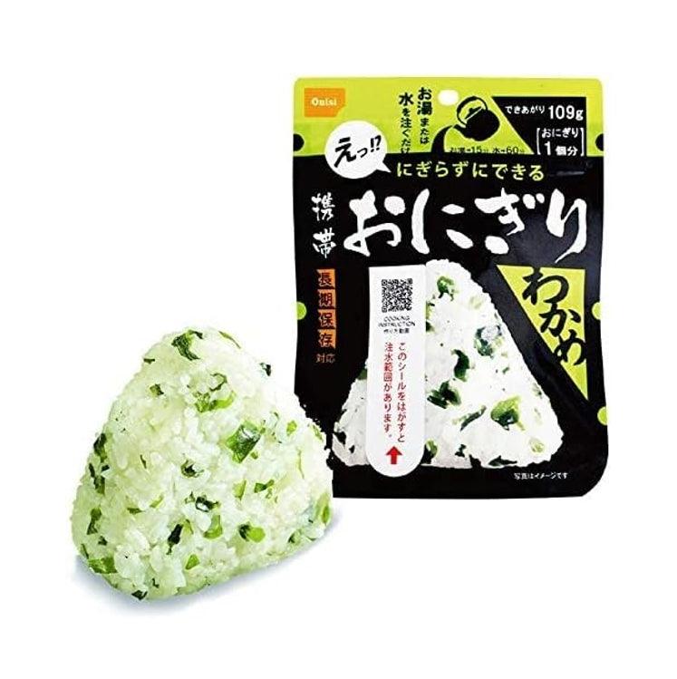 Onisi 尾西食品 飯糰 4種口味×2(5年保存期)防災食品 避難