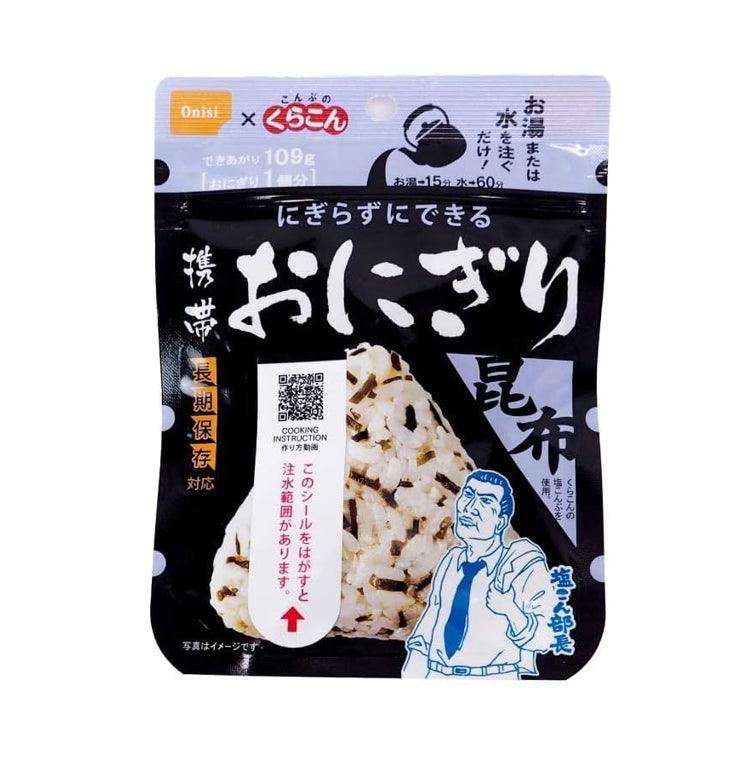 Onisi 尾西食品 飯糰 4種口味×2(5年保存期)防災食品 避難