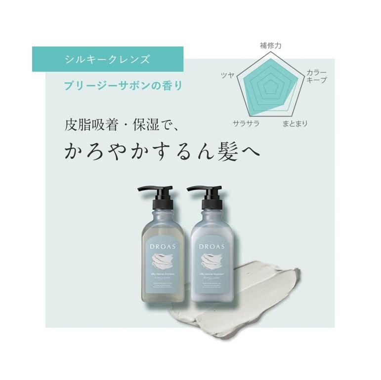 DROAS 熔岩泥 絲滑潔淨 洗髮乳 潤髮乳 400ml