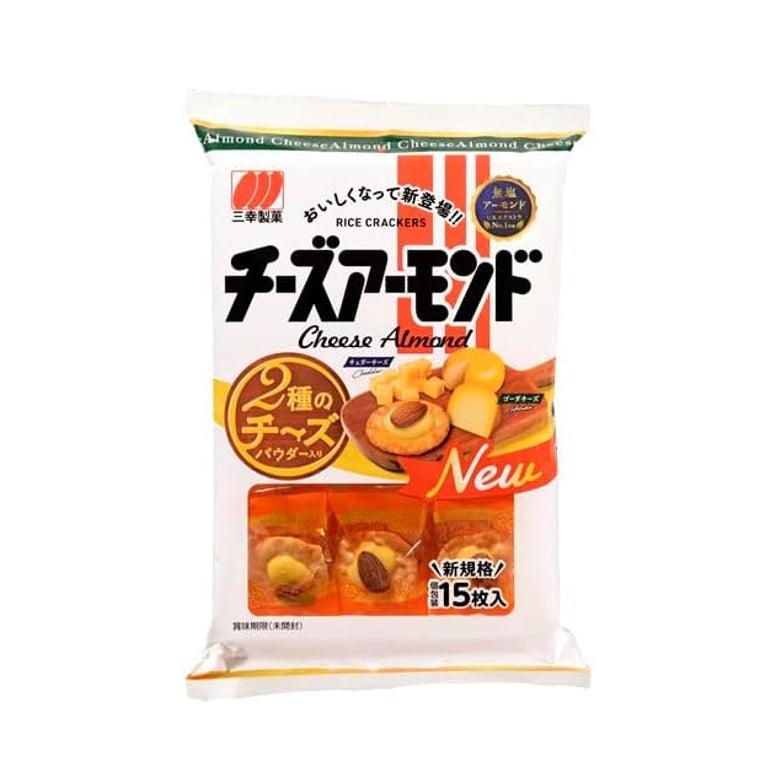 三幸製菓 杏仁起士米果 原味 15枚入 × 6包