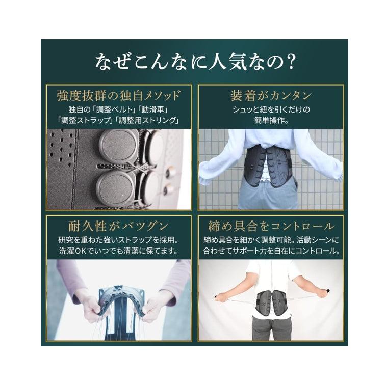 GUARDNER 護腰 腰部支撐帶 減輕腰背負擔 腹壓帶 男女通用 S/ M/ L/ XL/延長帶