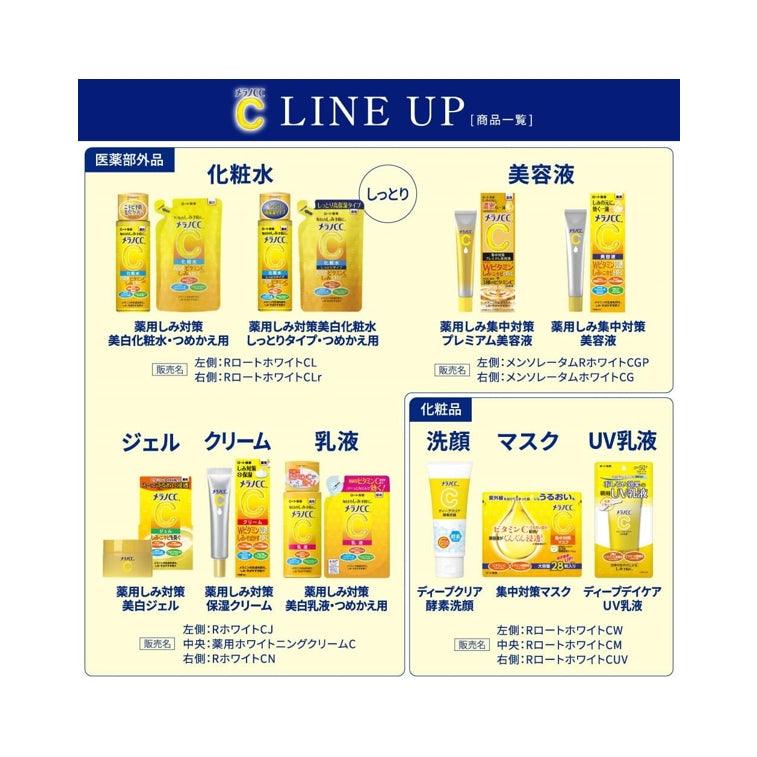 樂敦 ROHTO Melano CC UV防曬乳 深層護理日間紫外線乳液 SPF50+ PA++++ 50ml