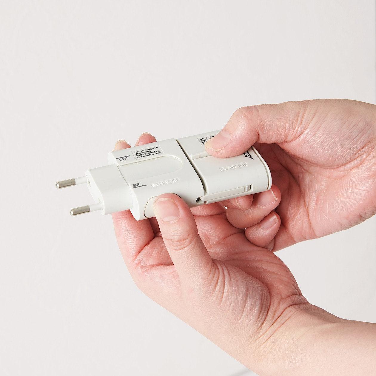 MUJI 無印良品 旅行用 轉換插頭 轉接器 旅行用變壓器 MJ-TPA1