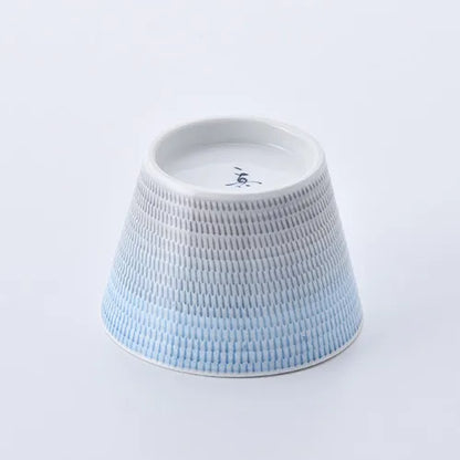 波佐見燒 放射刻紋杯｜一真窯 茶杯 蕎麥麵杯｜日本製（五色可選）