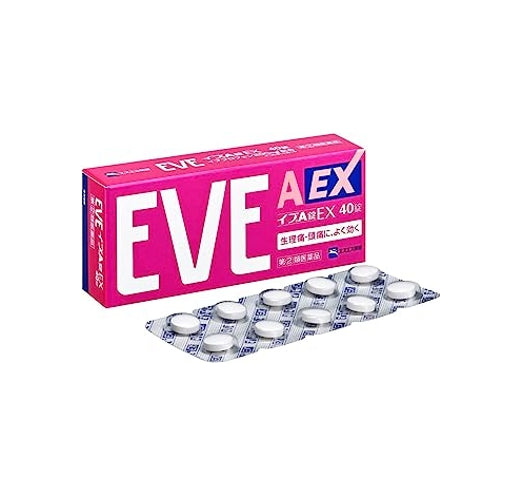 SS製藥 白兔牌 EVE A錠 EX 止痛藥 40錠