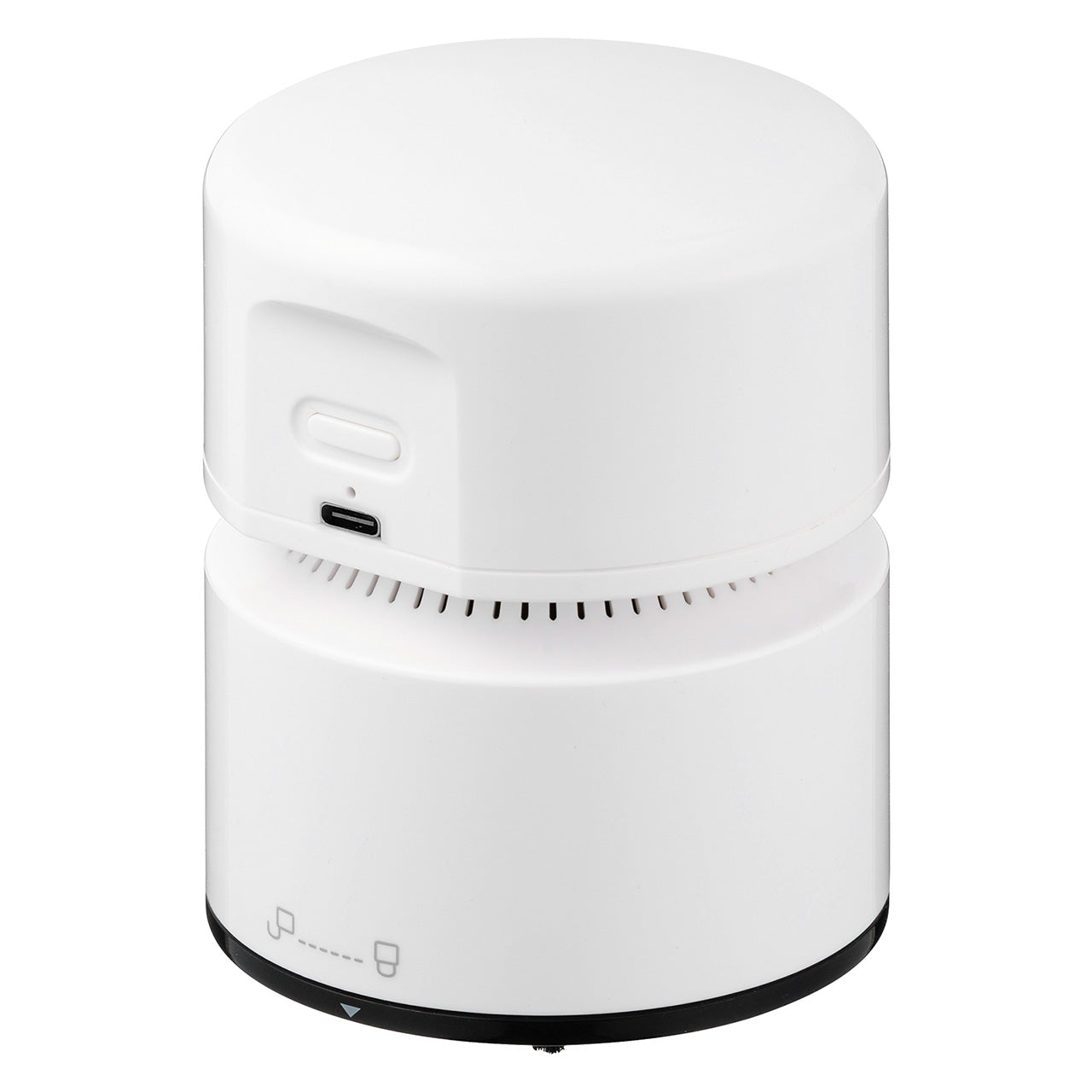 Sanwa Direct 200-CD070 桌上型吸塵器｜充電式 桌面清潔 強弱兩段 白色