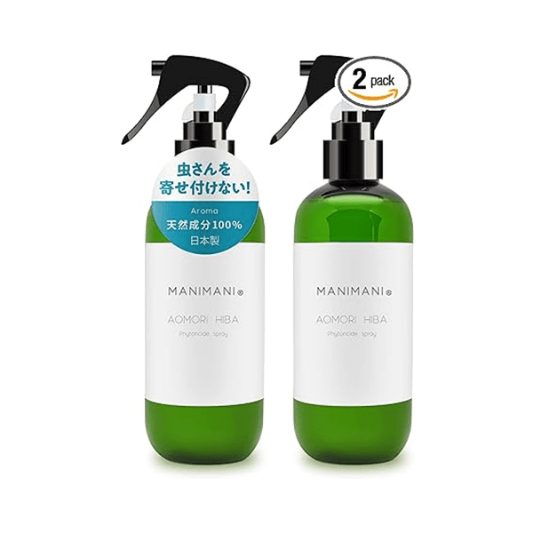 MANIMANI 青森Hiba 天然驅蟲噴霧 清爽森林香型 300ml 噴霧