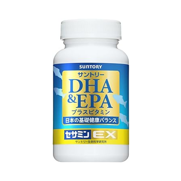 SUNTORY 三得利 魚油DHA＆EPA + 芝麻明EX