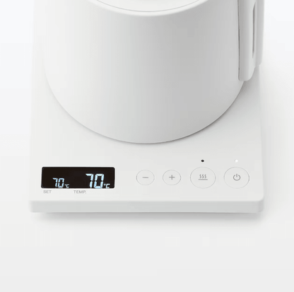 MUJI 無印良品 電熱水壺 附控溫功能 0.8L ＭJ－KEC08