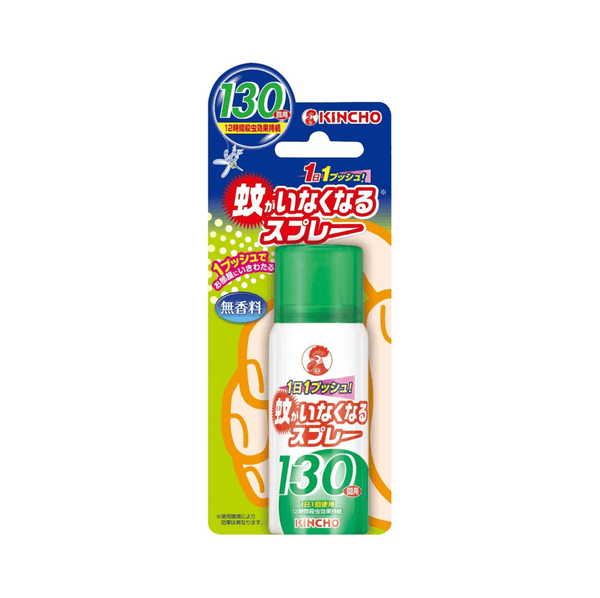 金鳥 KINCHO 防蚊噴霧 12小時室內防蚊 130日 65 ml(無香料)