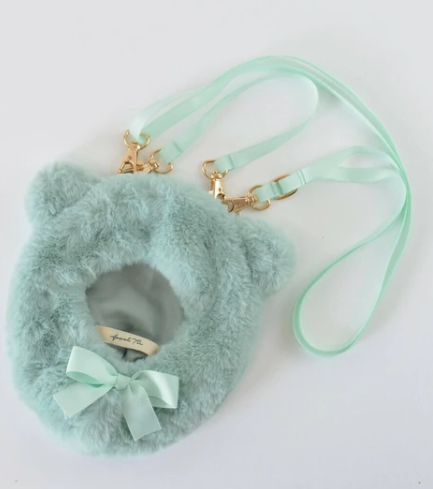 日牌【Appel Toi】ノンキャラオリジナル おくるみぬい2WAYショルダー ピンク