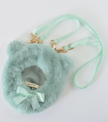 日牌【Appel Toi】ノンキャラオリジナル おくるみぬい2WAYショルダー ピンク