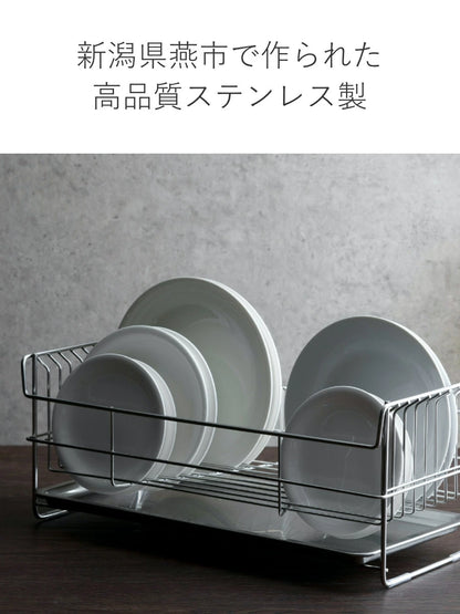日本燕三條 Smart 不鏽鋼水切架｜水槽上瀝水籃｜大容量廚房收納｜日本製