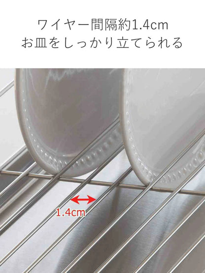 日本燕三條 Smart 不鏽鋼水切架｜水槽上瀝水籃｜大容量廚房收納｜日本製