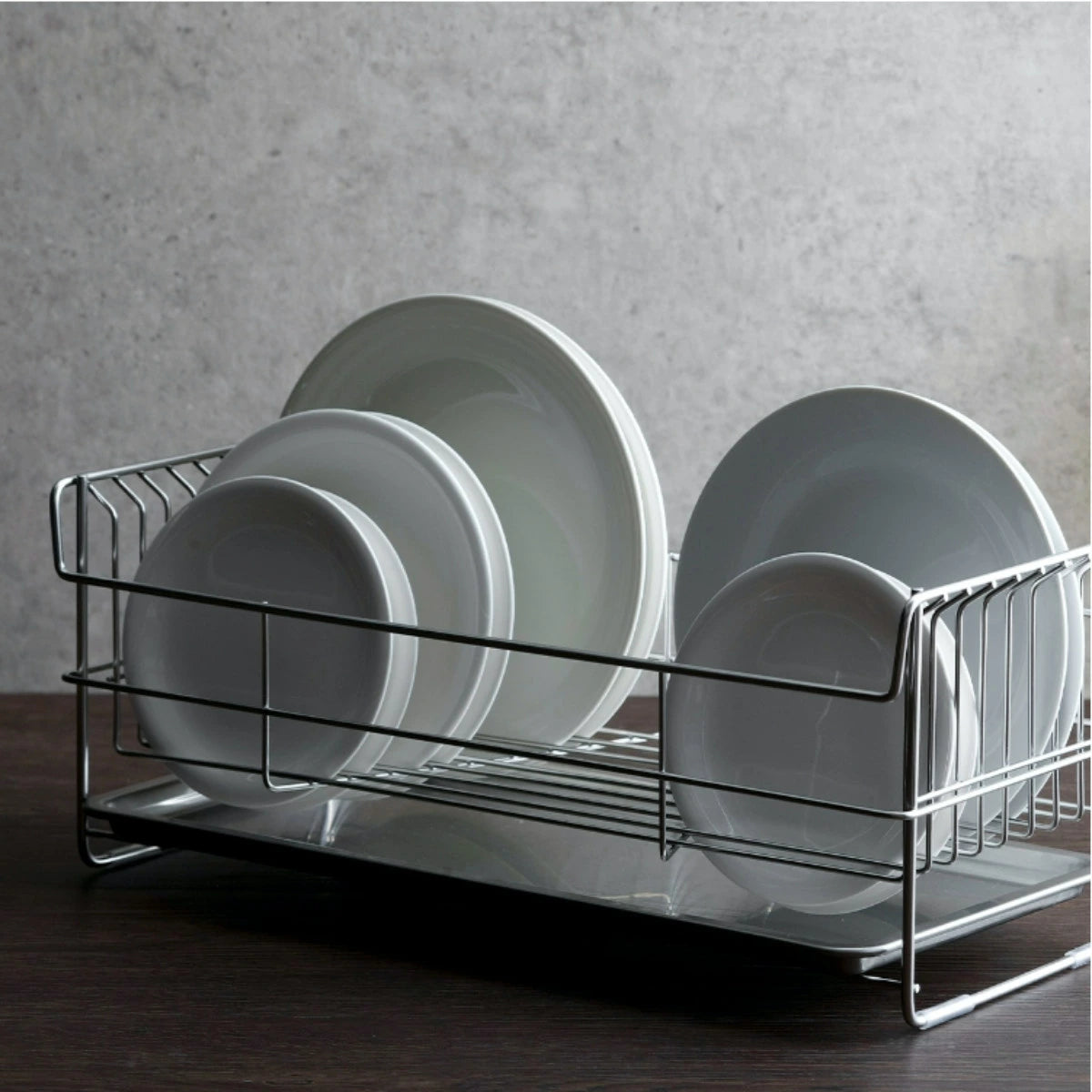 日本燕三條 Smart 不鏽鋼水切架｜水槽上瀝水籃｜大容量廚房收納｜日本製