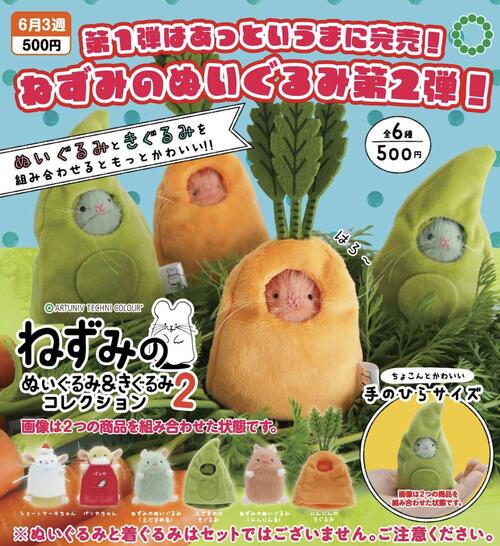 **非請勿下**ATCねずみのぬいぐるみ&きぐるみコレクション2