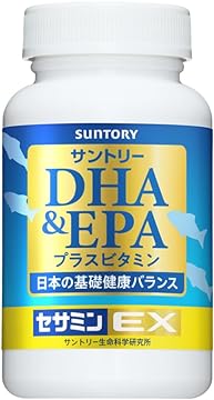 SUNTORY 三得利 魚油DHA＆EPA + 芝麻明EX