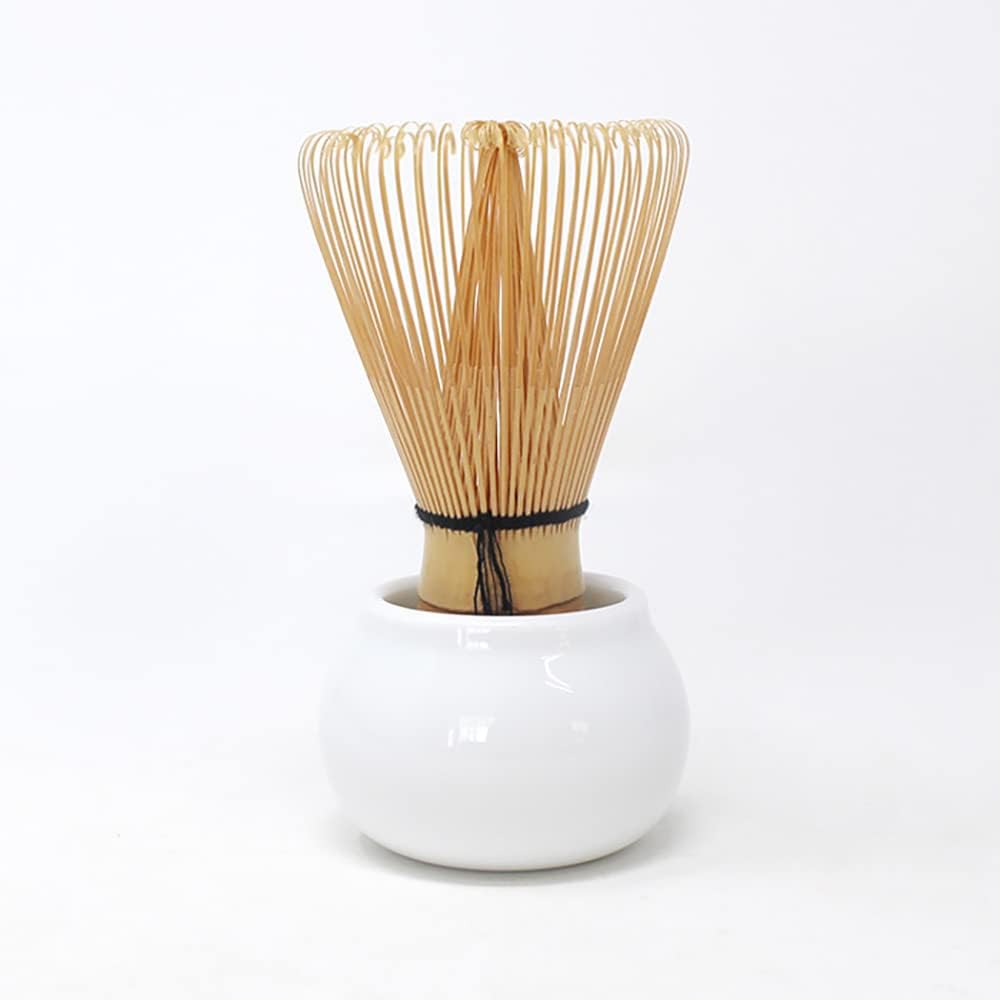 日本製 ORIGAMI 茶筅立て｜白磁 陶瓷茶筅架｜美濃燒 抹茶茶道配件