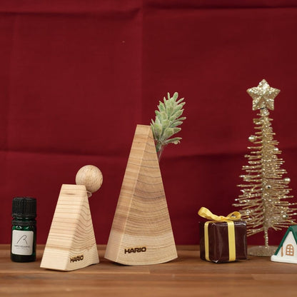 HARIO 木製香氛擴香器 M｜日本製實木擴香擺件｜無火無電居家香氛