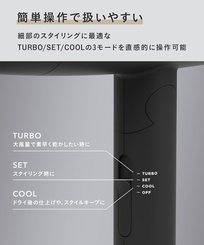 Salonia 負離子吹風機 大風量 速乾 摺疊設計 多色可選 SL-013