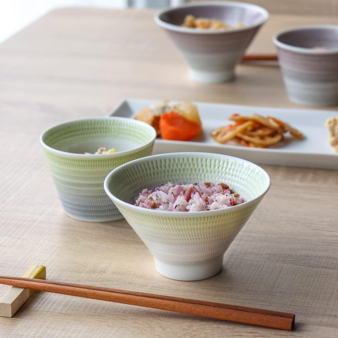 波佐見燒 放射刻紋杯｜一真窯 茶杯 蕎麥麵杯｜日本製（五色可選）