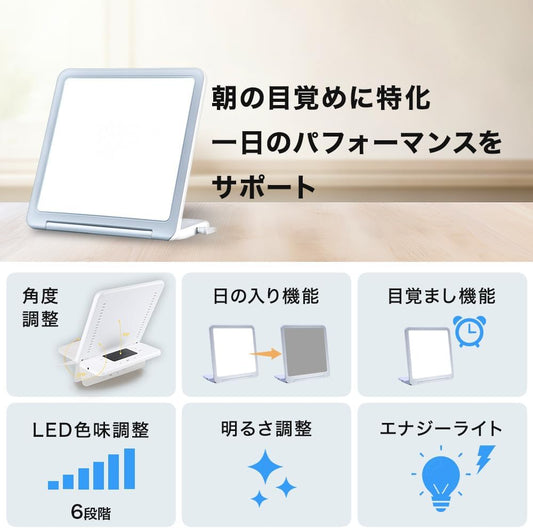 MoonMoon Totonoelight 睡眠節律喚醒燈 晨光喚醒 × 夜間紅光放鬆