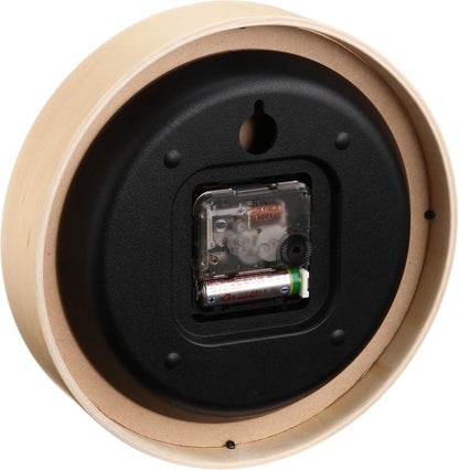 Lemnos RIKI CLOCK 203 掛鐘｜日系極簡木框壁掛時計 20.3cm