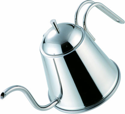 日本製 燕三條 YOSHIKAWA 細口不鏽鋼手沖壺 1.0L｜IH & 直火可用｜SH8994