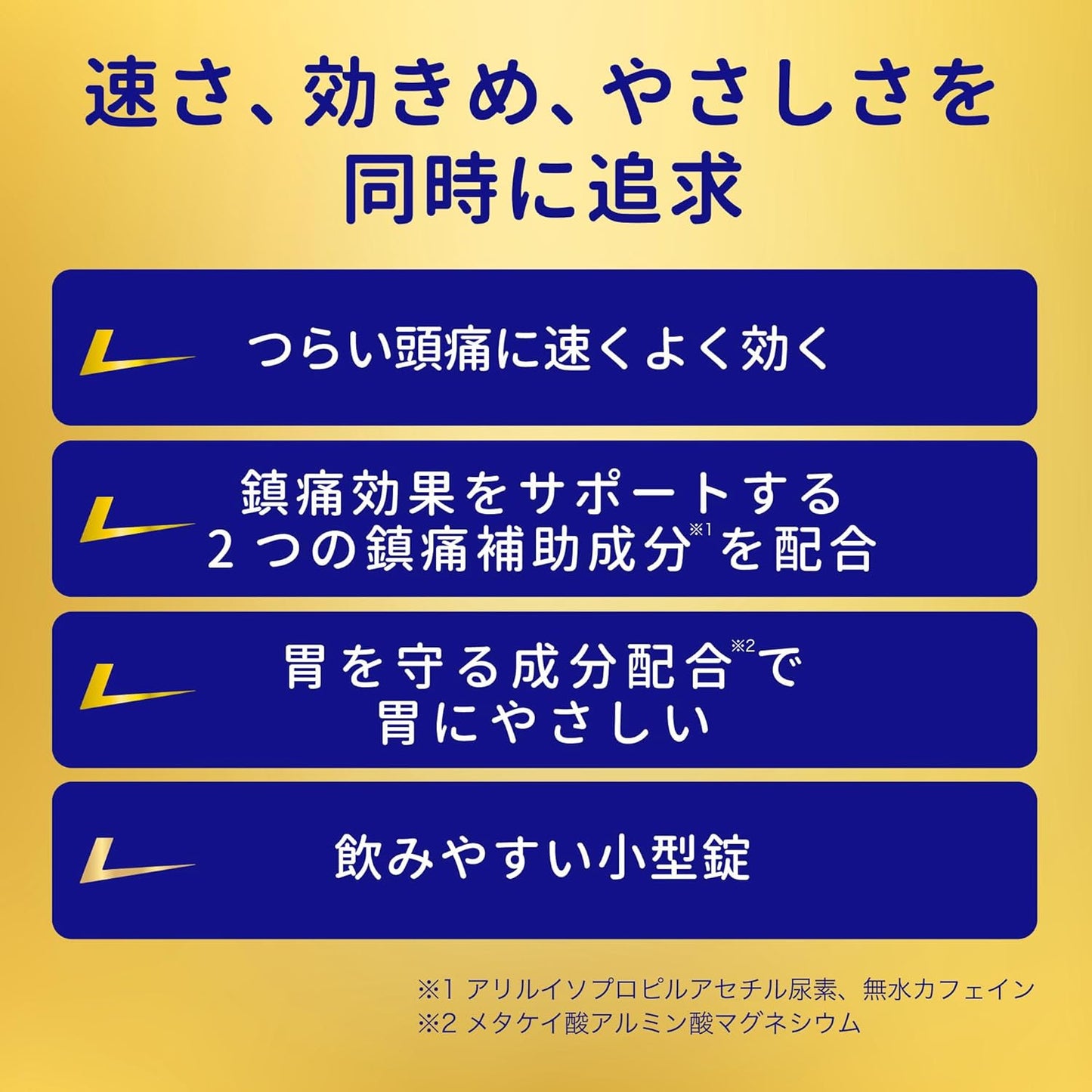 第一三共 LOXONIN S Premium 黄金退烧镇痛鎮痛解熱藥：24錠【1類】