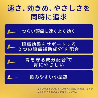第一三共 LOXONIN S Premium 黄金退烧镇痛鎮痛解熱藥：24錠【1類】