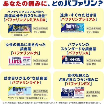 獅王 Lion Bufferin A 40錠 解熱止痛片 指定第2類医薬品