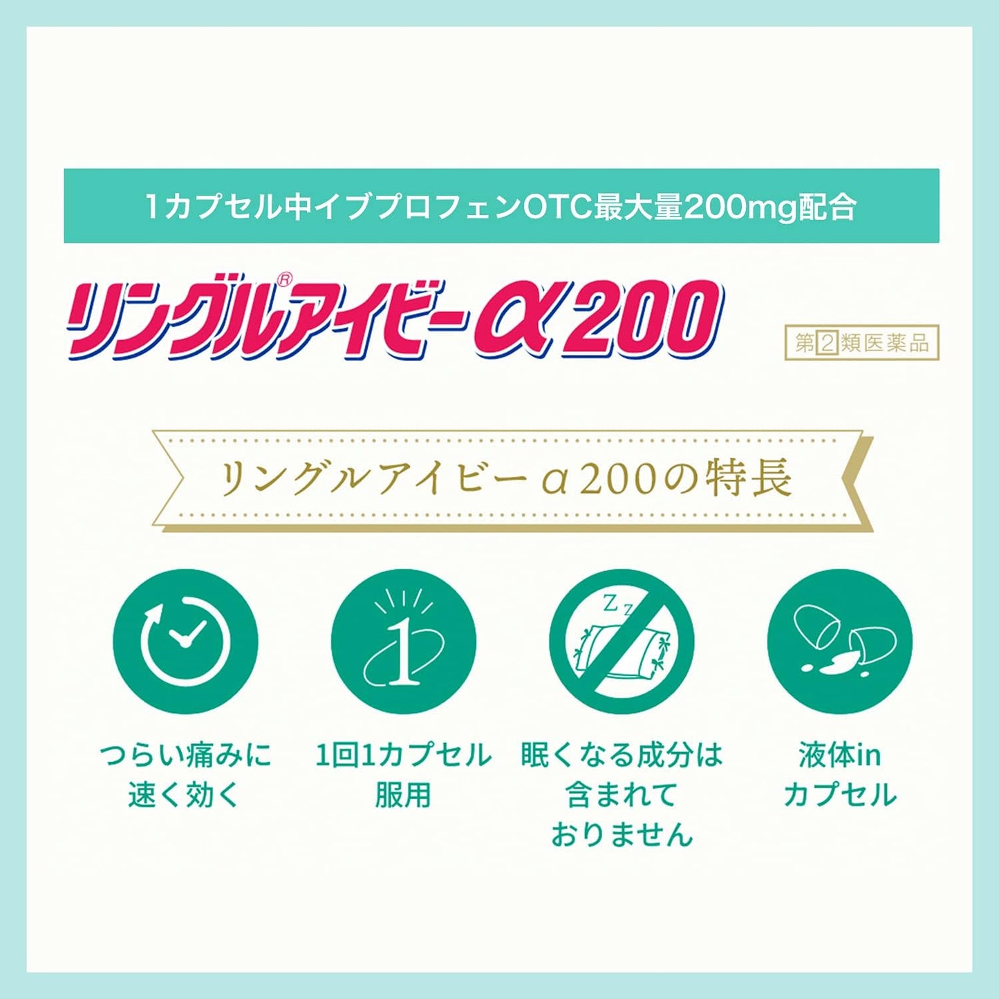 佐藤製藥 SATO Ringl α200 速效液體膠囊止痛藥36粒【指定第2類医薬品】