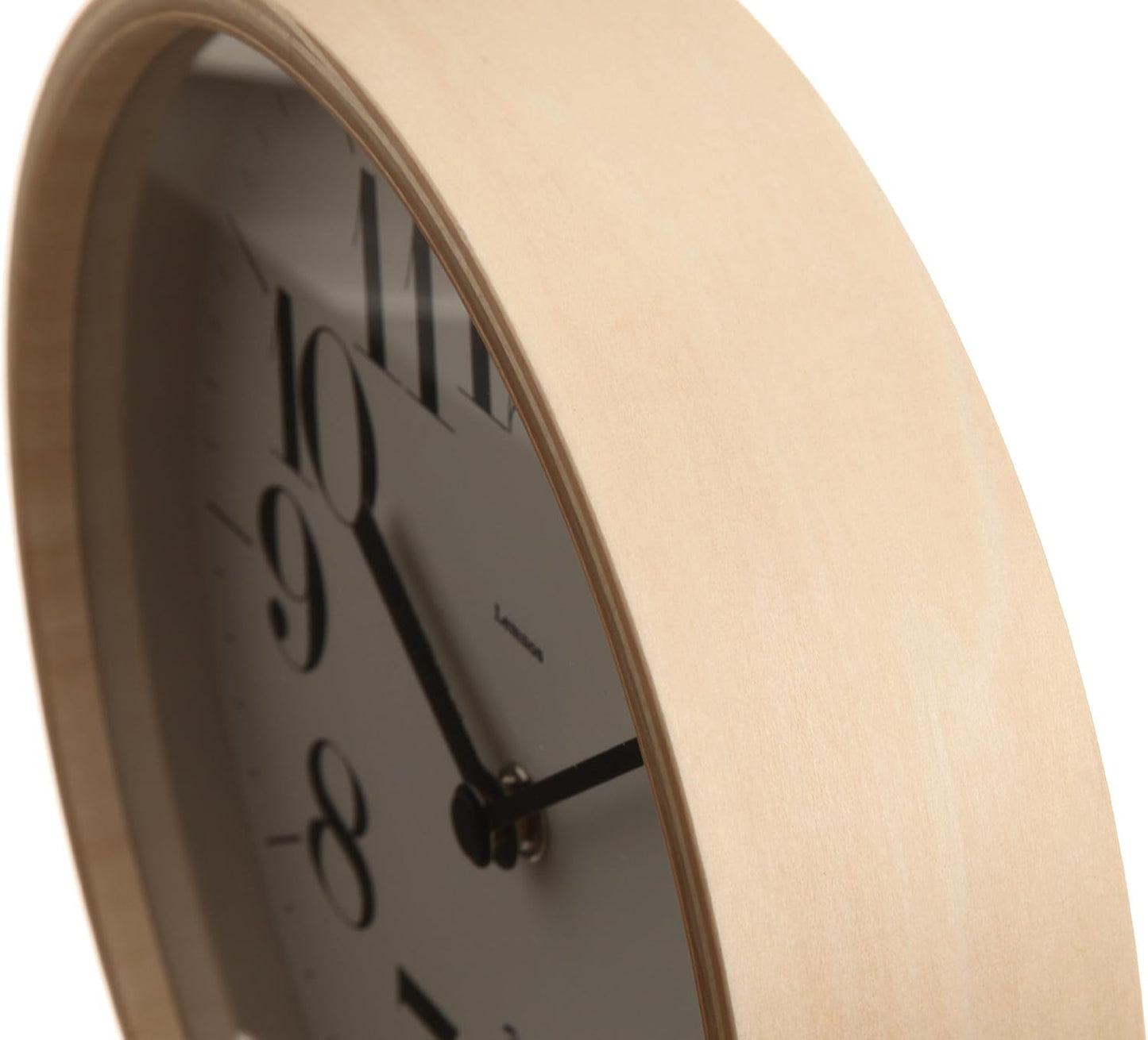 Lemnos RIKI CLOCK 203 掛鐘｜日系極簡木框壁掛時計 20.3cm