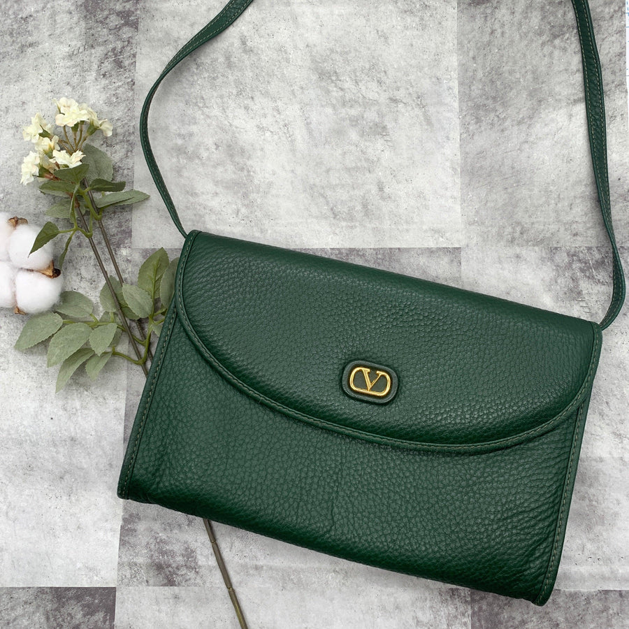 范倫鐵諾 二手正品 中古信封包 Valentino Shoulder Bag（Used B）　
