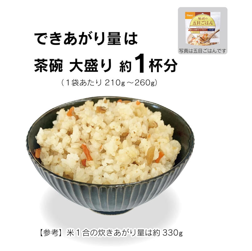 Onisi 尾西 防災食品 5 年保存 乾燥即食 非常食 12 種組 長期保存 避難備糧
