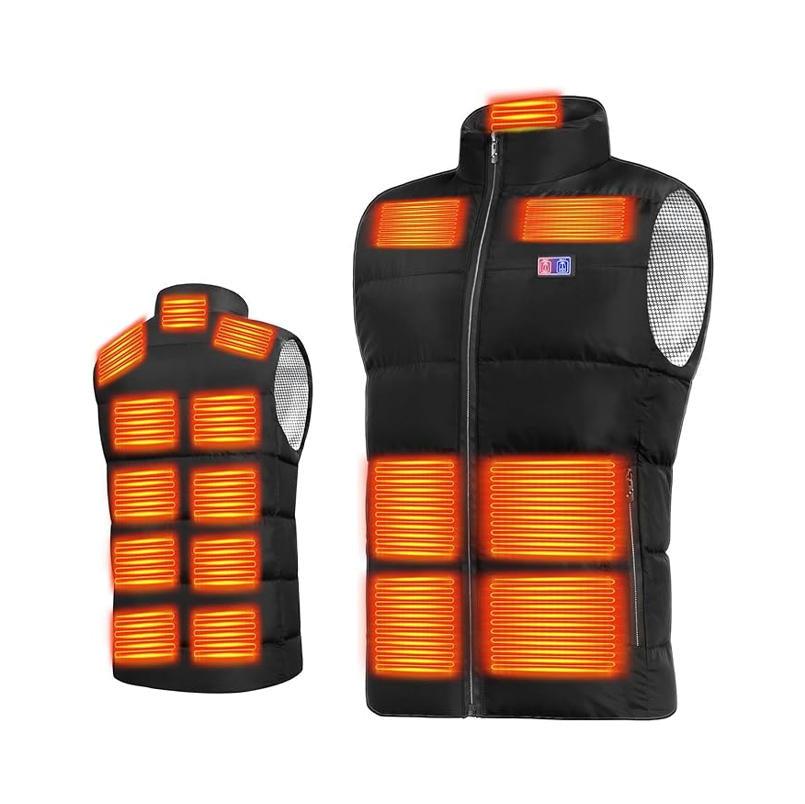 USB 電熱背心 三段溫控 發熱馬甲 電熱保暖衣 機車・露營・戶外 不含行動電源