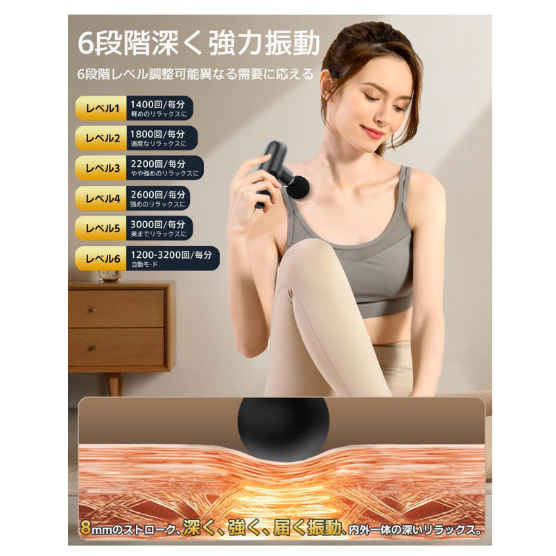 LIHILIS 專業級 智能筋膜槍｜340g 超輕量｜日本監修設計｜紅點設計獎