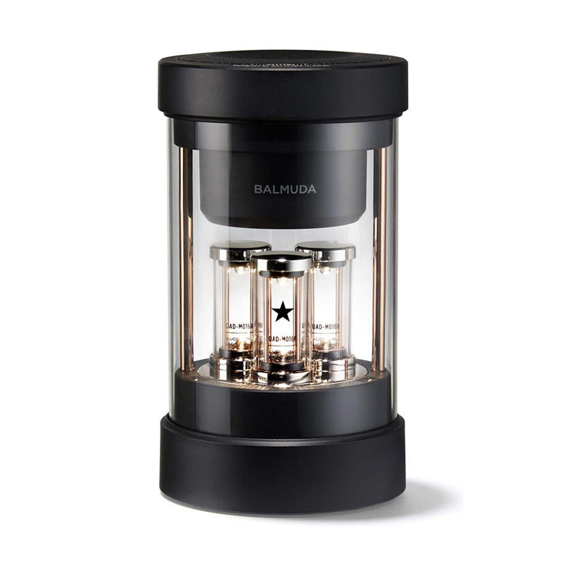 BALMUDA The Speaker M01A-BK 無線藍牙音響｜燈光律動 × 沉浸式音效｜黑色 白色